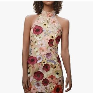 Floral mini dress
